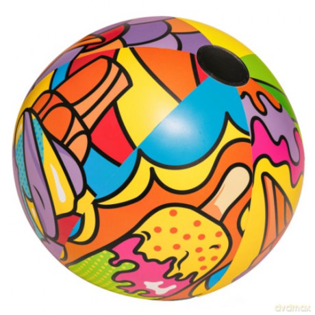 BESTWAY Piłka plażowa POP ART DESIGN śr. 91 cm