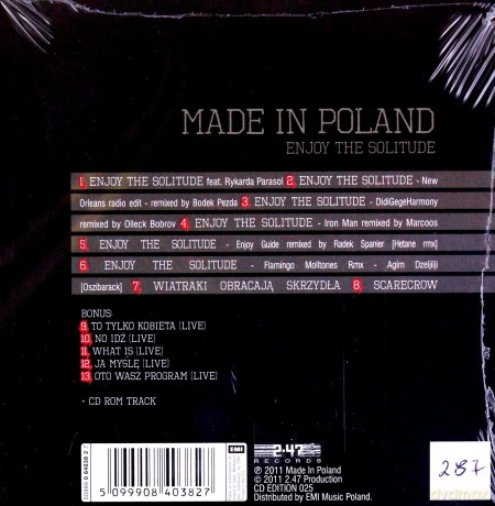 Made In Poland: Enjoy The Solitude Ltd. Ed (ecopack) [CD]