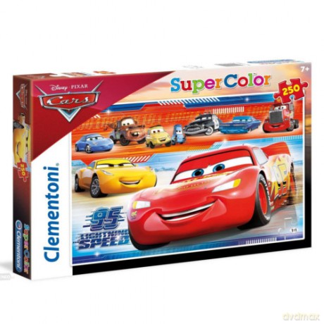 CLEMENTONI 250 el. Super Kolor Cars 3 [PUZZLE]
