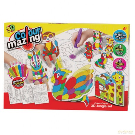 ColorMazing 3D zestaw DŻUNGLA