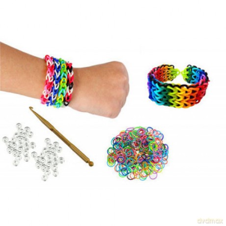 COOL LOOM Gumki kreatywne - Zestaw 2000 szt., 15 kolorów