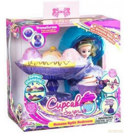 CUPCAKE Zestaw deser bananowy