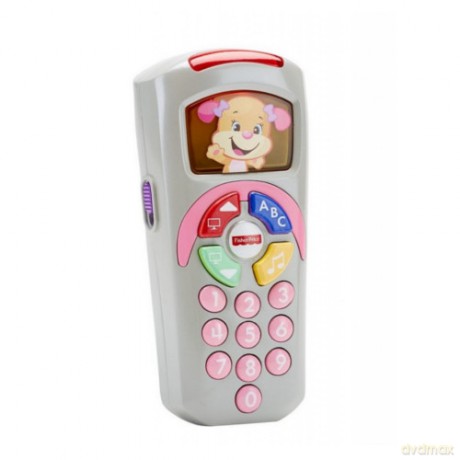 FISHER PRICE Interaktywny pilot Siostrzyczki RÓŻOWY