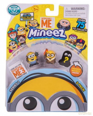 Gru, Dru i Minionki figurki 3-pack [FIGURKA]