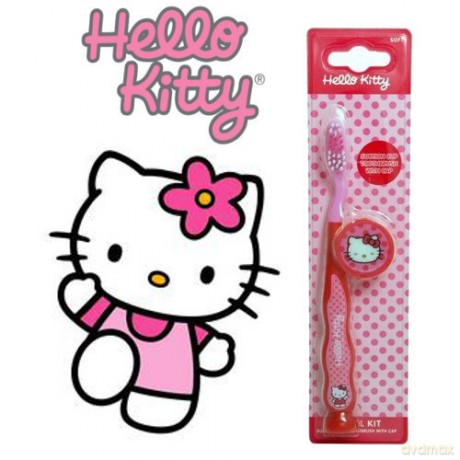 Hello Kitty Szczoteczka do zębów z nakładką
