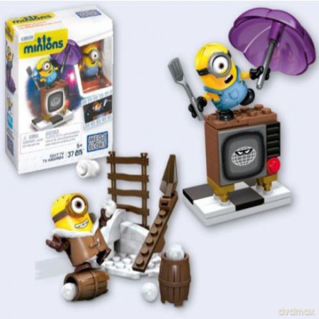 MBL Minionki Figurka z TV lub Figurka z armatką na śnieżki [FIGURKA]