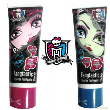 Monster High - Pasta do zębów 75 ml, 2 rodzaje