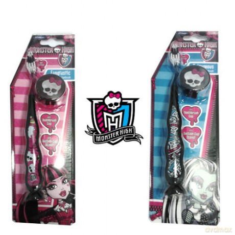 Monster High - Szczoteczka do zębów z nakładką, 2 rodzaje