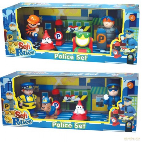 POLICJA Zestaw 2 figurki i akcesoria, 2 rodzaje [FIGURKA]
