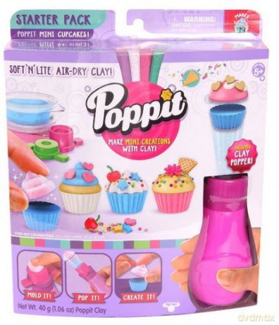 POPPIT Seria 1, Zestaw startowy 3 ass. (Mini Ciasteczka, Mini Torebki, Mini Szczeniaczki)