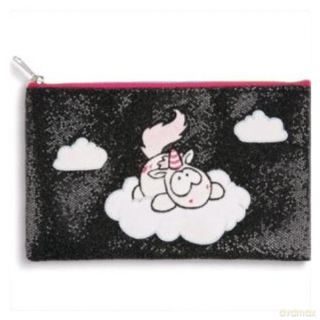Piórnik-kosmetyczka, 20x13 cm, black