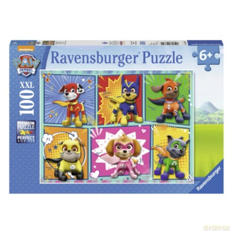 RAVENSBURGER 100 el. XXL - Paw Patrol [PUZZLE]