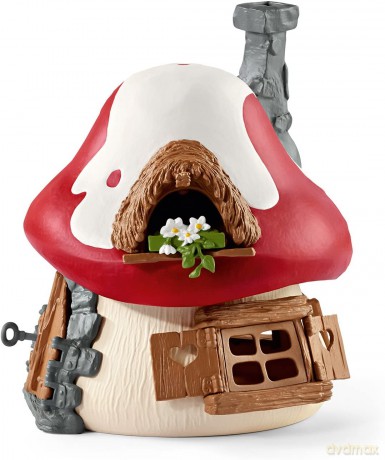Schleich Domek Smerfów z 2 figurkami [FIGURKA]