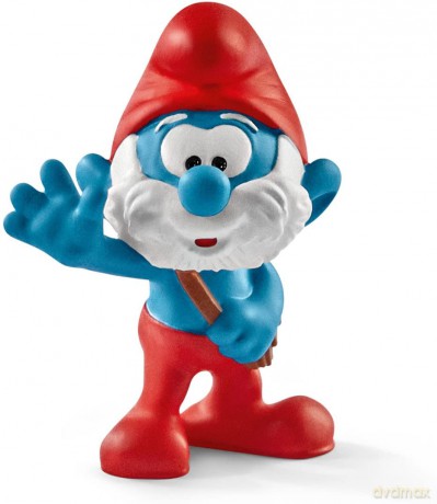 Schleich Domek Smerfów z 2 figurkami [FIGURKA]
