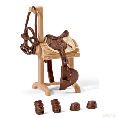 Schleich Duży zestaw akcesoriów turniejowych