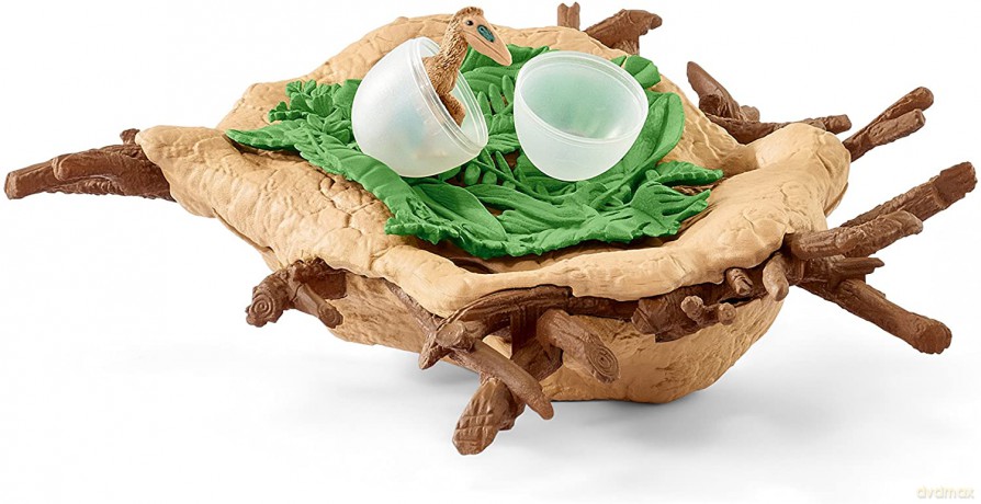 Schleich Gniazdo dinozaurów z kecalkoaltami