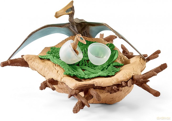 Schleich Gniazdo dinozaurów z kecalkoaltami