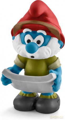 Schleich Papa Smerf w dżungli