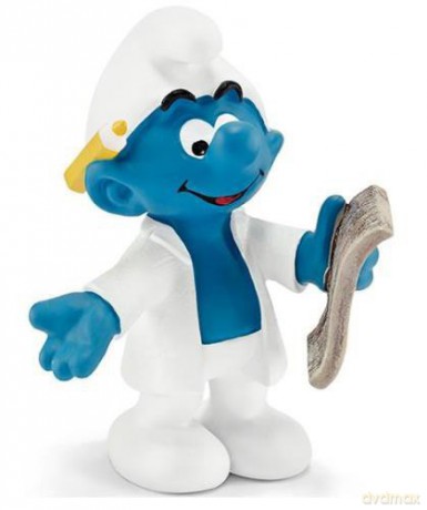 Schleich Smerfy - Smerf Odkrywca