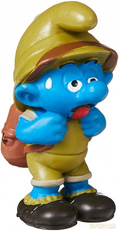 Schleich Zmęczony Smerf w dżungli