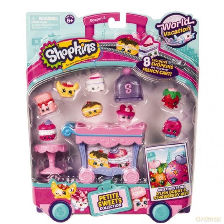 SHOPKINS S8 WAKACJE Zestawy, 2 mix