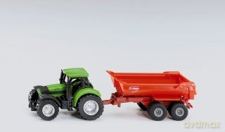 Siku 16 - Traktor z przyczepą