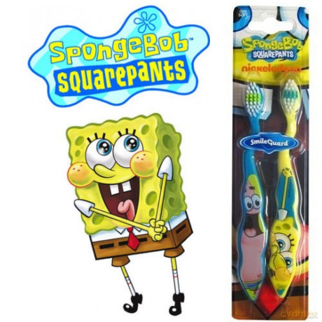 SpongeBob - 2-pack szczoteczek do zębów