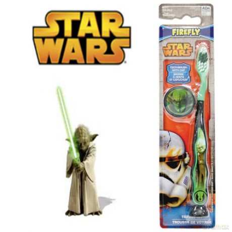 Star Wars - Szczoteczka do zębów z nakładką 2ass. (Gwiezdne Wojny)