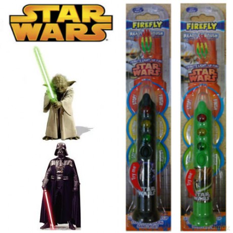 Star Wars - Szczoteczka do zębów z trójkolorowym timerem 2ass. (Gwiezdne Wojny)