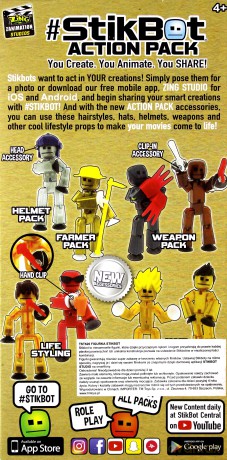 STIKBOT Figurka 1-pack + akcesoria [FIGURKA]