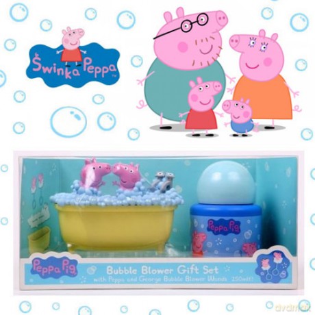 Świnka Peppa - Bańkowy zestaw do kąpieli