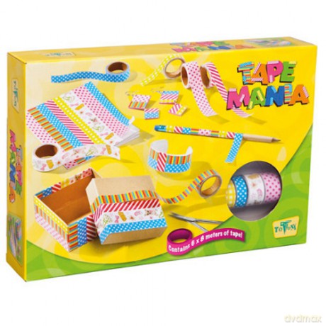 TOTUM TAPE MANIA Zestaw z kolorowymi taśmami