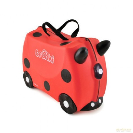 Trunki Walizeczka Jeżdżąca Biedronka Harley