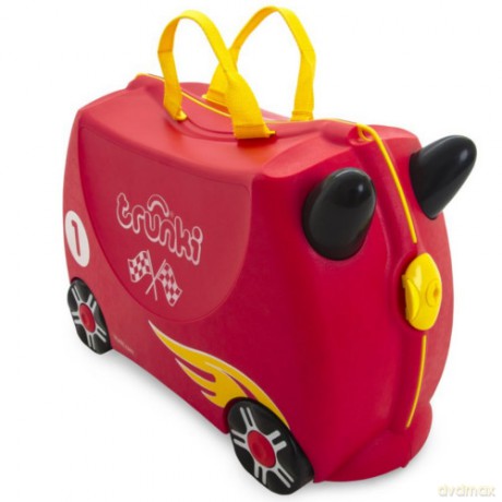 Trunki Walizeczka Jeżdżąca Samochód Wyścigowy Rocco