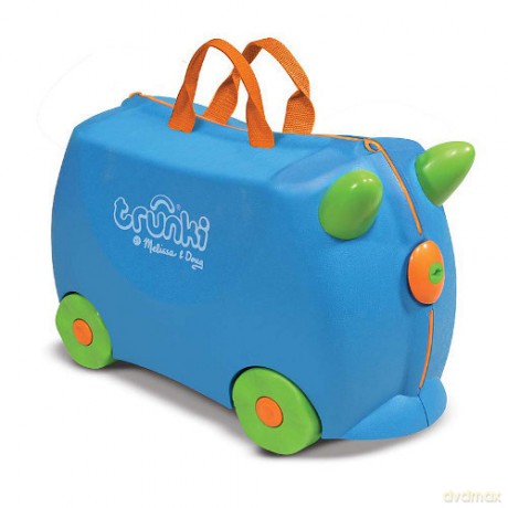 Trunki Walizeczka Jeżdżąca Terrance- Niebieska