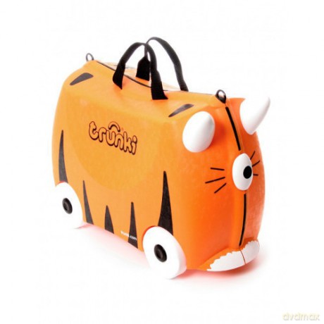 Trunki Walizeczka Jeżdżąca Tygrysek Tipu