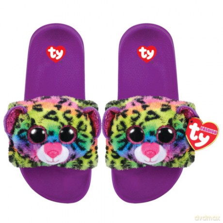 Ty Gear klapki DOTTY - kolorowy lampart (36-39)