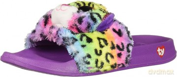 Ty Gear klapki DOTTY - kolorowy lampart (36-39)