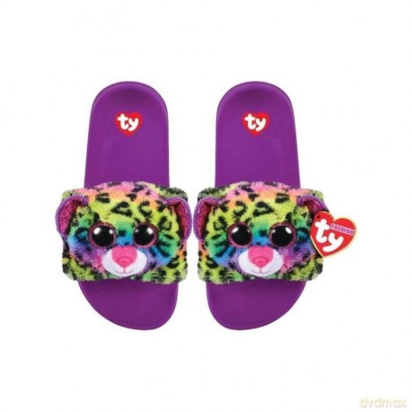 Ty Gear klapki DOTTY - kolorowy lampart (36-39)