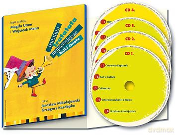 Trutututu, tratatata najpiękniejsze bajki świata - Jarosław Mikołajewski, Grzegorz Kasdepke (digipack) [AUDIOBOOK] [4CD]
