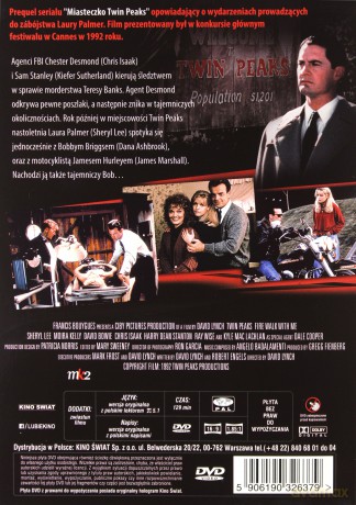 Miasteczko Twin Peaks. Ogniu krocz ze mną [DVD]