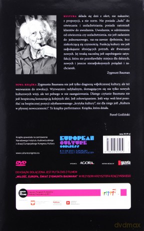 Kultura w płynnej nowoczesności - Zygmunt Bauman [KSIĄŻKA]+[DVD]