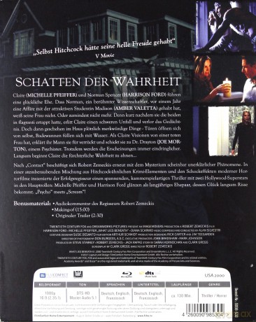 What Lies Beneath (Co kryje prawda) [Blu-Ray]