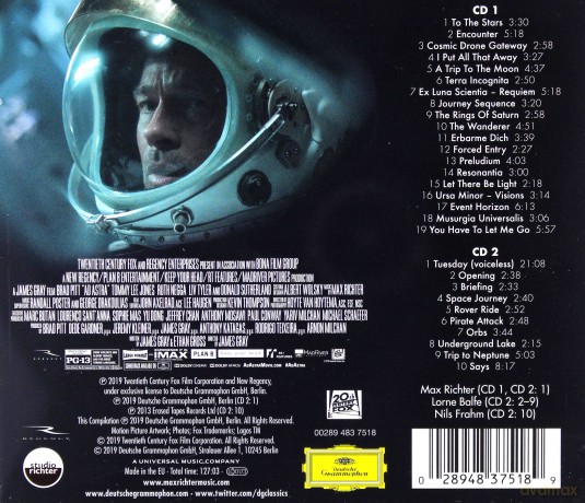 Ad Astra soundtrack [2CD]