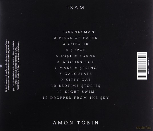 Amon Tobin: Isam [CD]