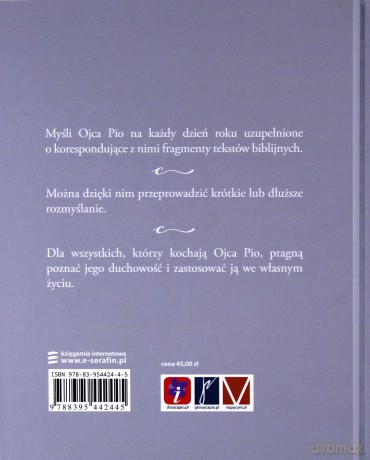 Ojciec Pio mówi do mnie - wskazówki na każdy dzień -  Joanna Świątkiewicz [KSIĄŻKA]