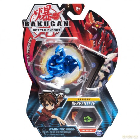 BAKUGAN Kula podstawowa, 8B Leviathan niebieski [FIGURKA]