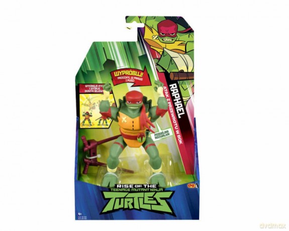 Figurka z dźwiękiem Wojownicze Żółwie Ninja Raphael [FIGURKA]