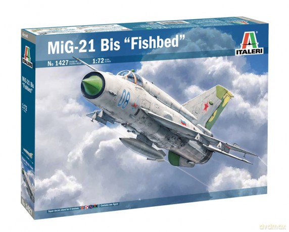 Model plastikowy Mig-21 Bis Fishbed