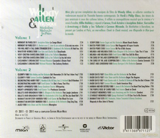 A Midnight In Paris soundtrack (O Północy w Paryżu) [2CD]